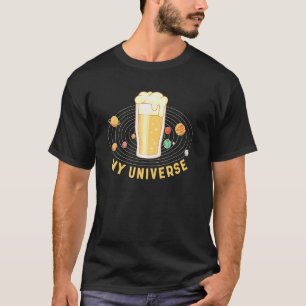 Camiseta Meu Gráfico de Cerveja Universo
