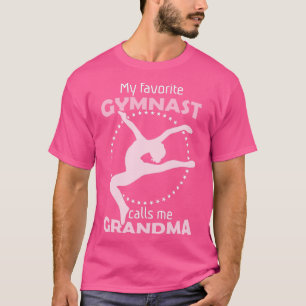 Camiseta Meu Gymnast Favorito Me Chama De Avó