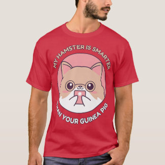 Camiseta Meu Hamster Inteligente é mais inteligente que sua
