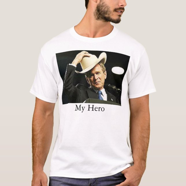 Camiseta Meu herói (Frente)