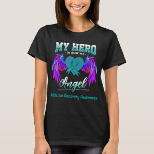 Camiseta Meu Herói Agora É Meu Anjo Conscientização Recuper