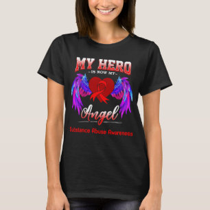 Camiseta Meu Herói Agora É Meu Anjo Conscientização Sobre A