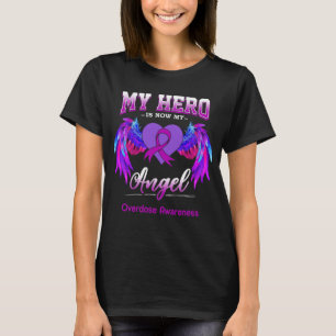 Camiseta Meu Herói Agora É Meu Anjo Conscientização Sobre O