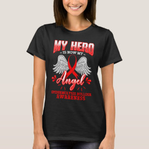 Camiseta Meu Herói Agora É Meu Anjo Epidermólise Bullosa Aw