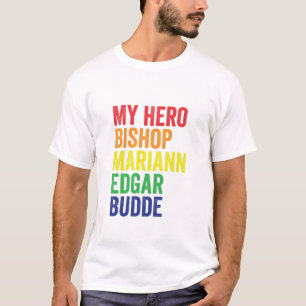 Camiseta Meu Herói Bispo Mariann Edgar Budde Trans LGBT