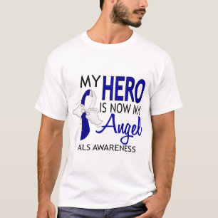 Camiseta Meu herói é meu ALS do anjo