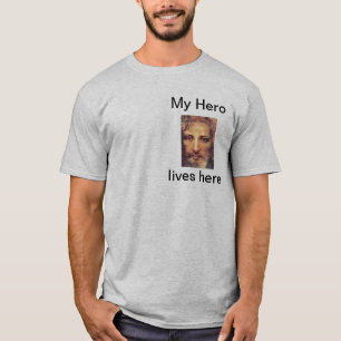 Camiseta Meu herói mora aqui