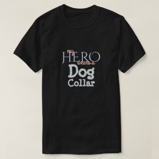 Camiseta Meu herói veste uma coleira de cão