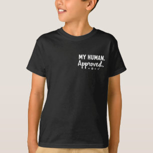 Camiseta Meu Humano Aprovou