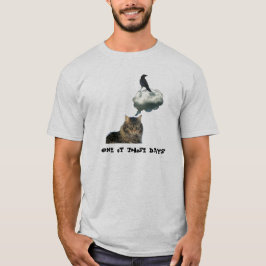 Camiseta Meu humor mau está atraindo corvos