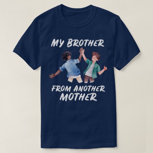 Camiseta Meu irmão de outra mãe (Frente do Design)