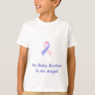 Camiseta Meu irmão do bebê é um anjo