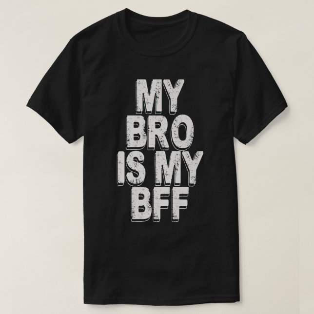 Camiseta meu irmão é meu pai (Frente do Design)