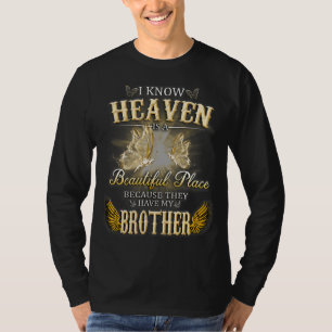 Camiseta Meu Irmão Poderia Voltar Eu Amo E Perdi Meu