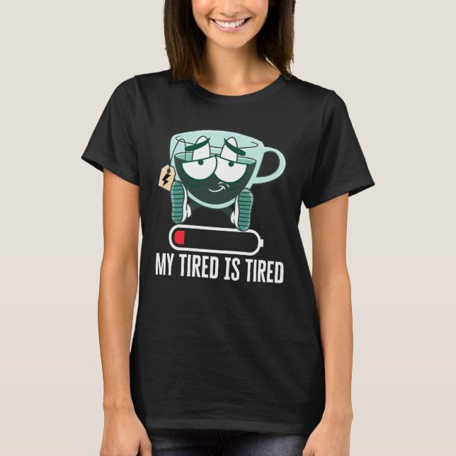Camiseta Meu iS cansado.b (Frente)