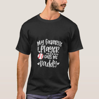 Camiseta Meu Jogador De Baseball Favorito Me Chama De Baseb