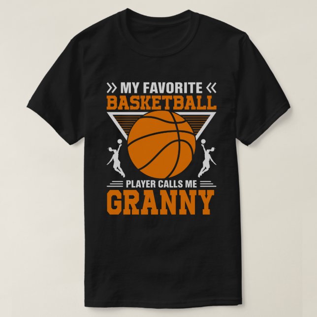 Camiseta Meu Jogador De Basquete Favorito Me Chama De Bank (Frente do Design)