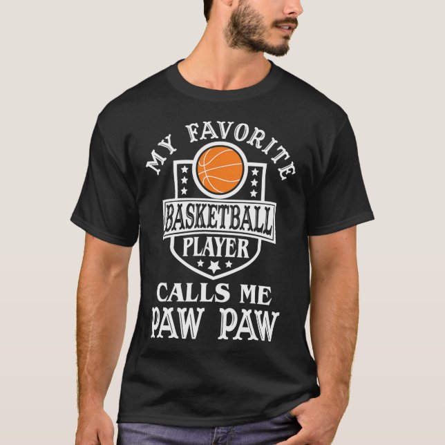 Camiseta Meu Jogador De Basquete Favorito Me Chama De Bas D (Frente)