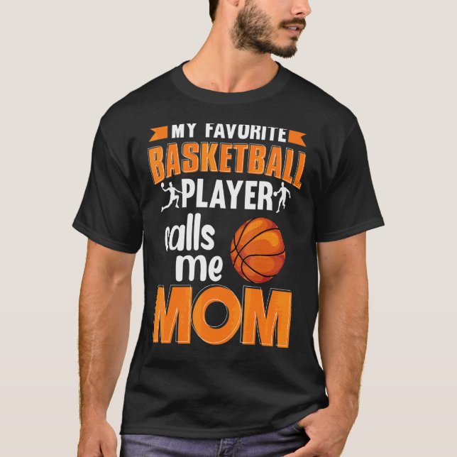 Camiseta Meu Jogador De Basquete Favorito Me Chama De Cesta (Frente)