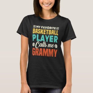 Camiseta Meu Jogador De Basquete Favorito Me Chama De Vint