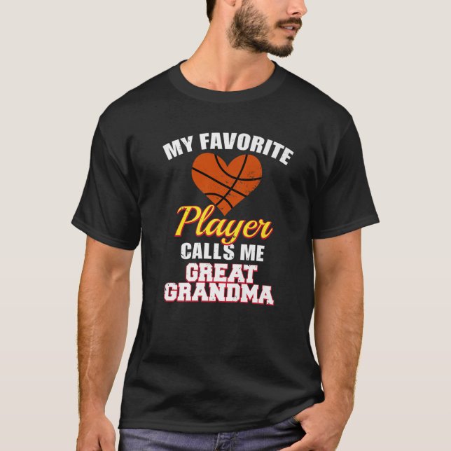 Camiseta Meu Jogador De Basquete Favorito Me Chama Excelent (Frente)