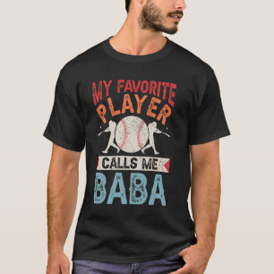 Camiseta Meu Jogador De Beisebol Favorito Me Chama De Camis
