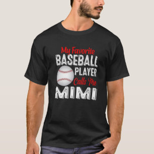Camiseta Meu Jogador De Beisebol Favorito Me Chama De Retro