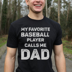 Camiseta Meu Jogador De Beisebol Favorito Me Chama De Vinta