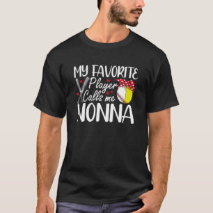 Camiseta Meu Jogador De Beisebol Softball Favorito Me Liga