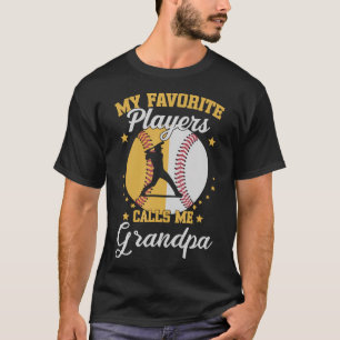 Camiseta Meu Jogador de Beisebol Softbol Favorito Me Chama
