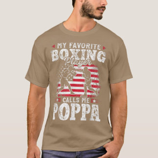 Camiseta Meu Jogador De Boas Favorito Me Chama Poppa Pai Da
