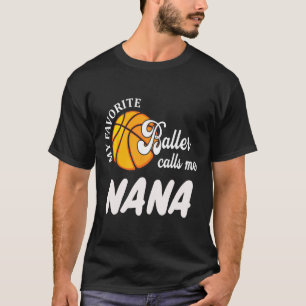 Camiseta Meu Jogador De Bysketbyll Favorito Me Chama De Nan