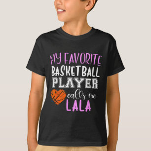 Camiseta Meu Jogador De Bysketbyll Favorito Me Chame De Lal