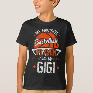 Camiseta Meu jogador de esqueleto favorito me chama de Gigi