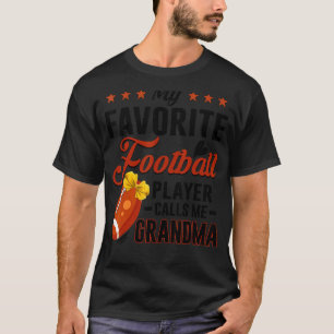 Camiseta Meu Jogador De Futebol Favorito Me Chama Avó Mothe