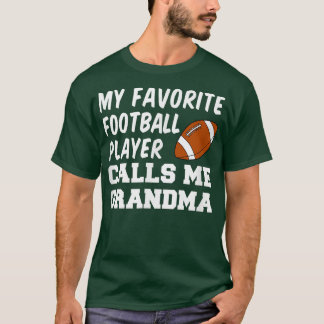 Camiseta Meu Jogador De Futebol Favorito Me Chama De Avó