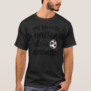 Camiseta Meu Jogador De Futebol Favorito Me Chama De Avó Ma