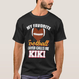 Camiseta Meu Jogador de Futebol Favorito Me Chama de Kiki F