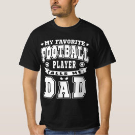 Camiseta Meu Jogador De Futebol Favorito Me Chama De Texto