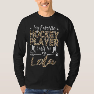 Camiseta Meu Jogador De Hóquei Favorito Me Chama Lola Filip