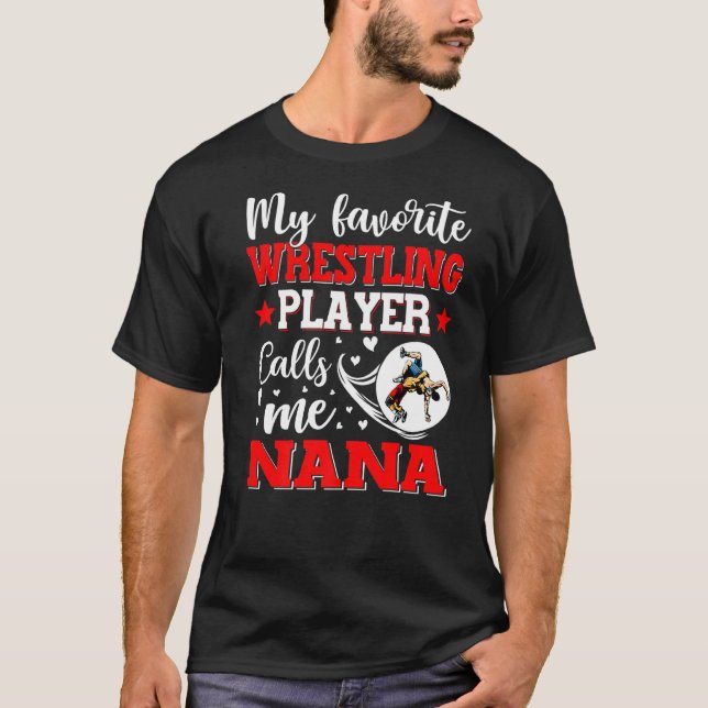 Camiseta Meu Jogador De Luta Favorito Me Chama De Mulher Da (Frente)