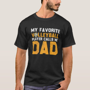 Camiseta Meu Jogador De Voleibol Favorito Me Chama De Vo De