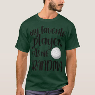 Camiseta Meu Jogador De Voleibol Favorito Me Chama De Volei