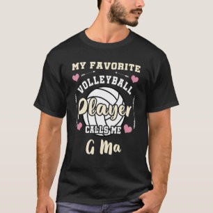 Camiseta Meu Jogador De Voleibol Favorito Me Chama De Volle