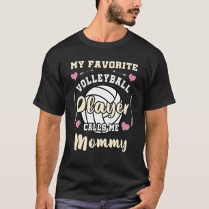 Camiseta Meu Jogador De Voleibol Favorito Me Chama De Volta