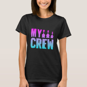 Camiseta Meu Jogador De Xadrez Pede Peças Chessêmen