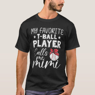 Camiseta Meu Jogador Favorito De Bola De Beisebol Me Chama