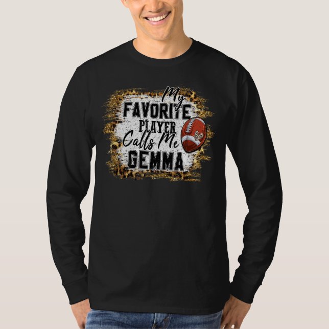Camiseta Meu Jogador Favorito Me Chama De Mães De Futebol G (Frente)