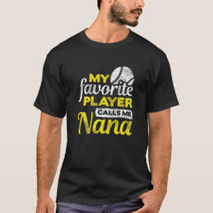 Camiseta Meu Jogador Favorito Me Chama De Sof Nana Softball