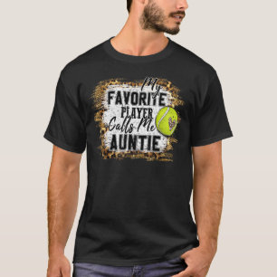 Camiseta Meu jogador favorito me chama de tia Tênis da mãe